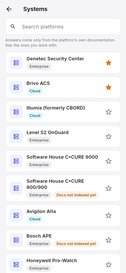 Platform help